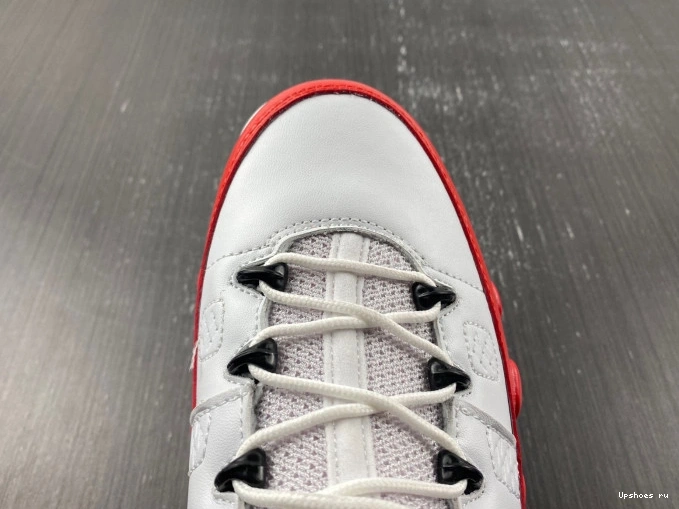 302370-160 Jordan White Red Gym Retro 9 1205